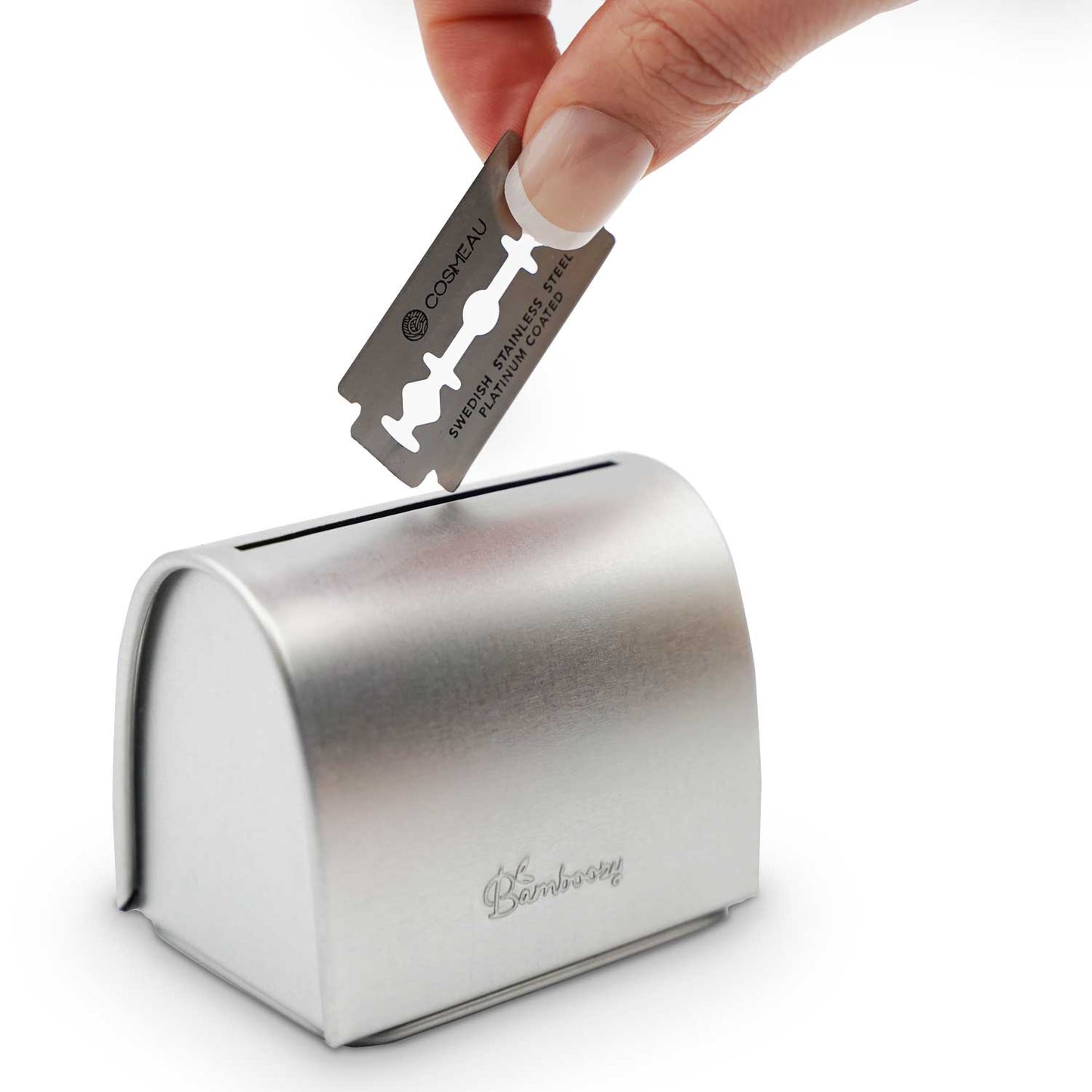 Safety razor - Razor blade holder