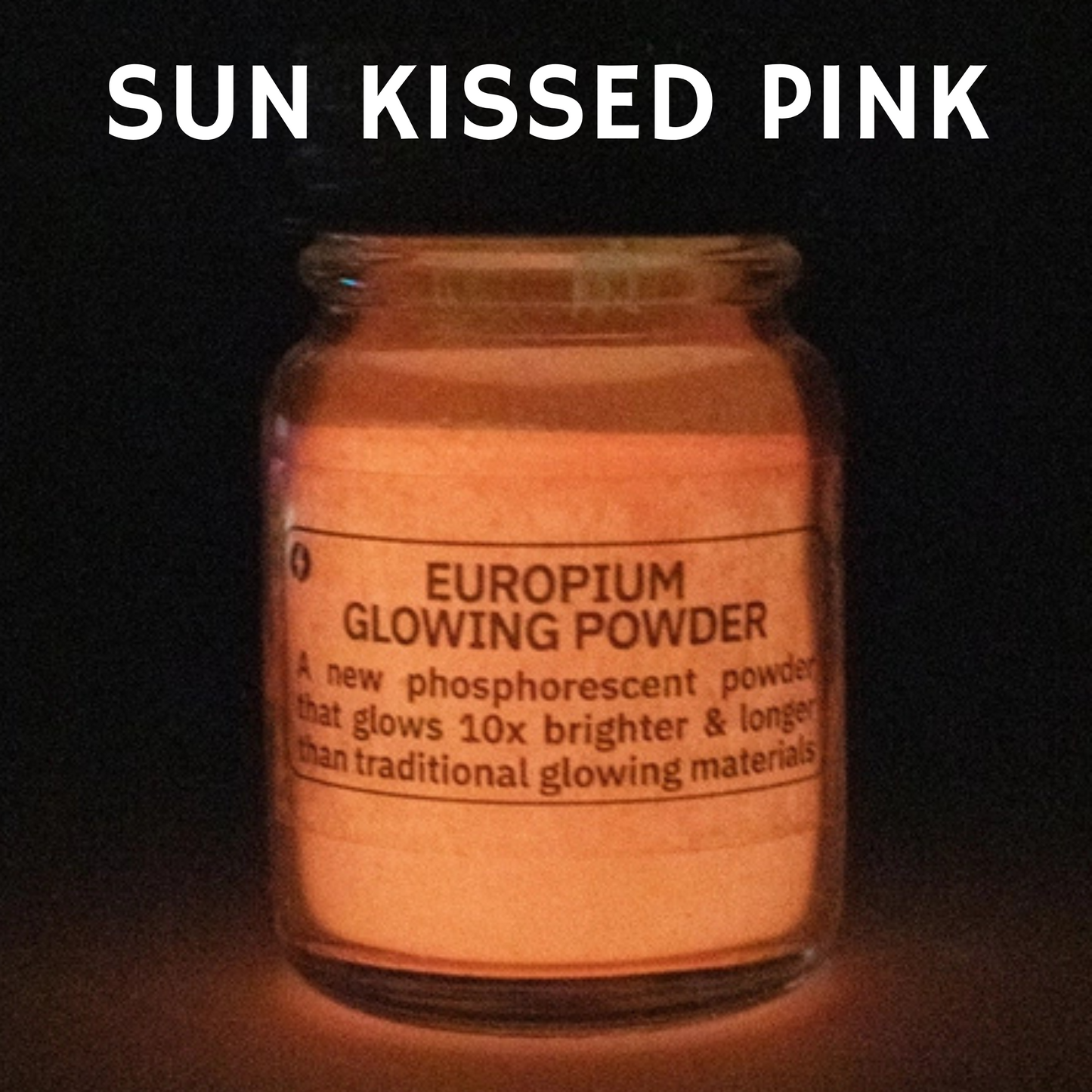 Europium - självlysande pulver