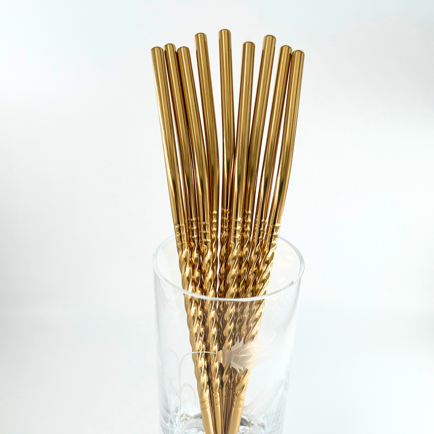 Durable Straw – Curved Spiral Design