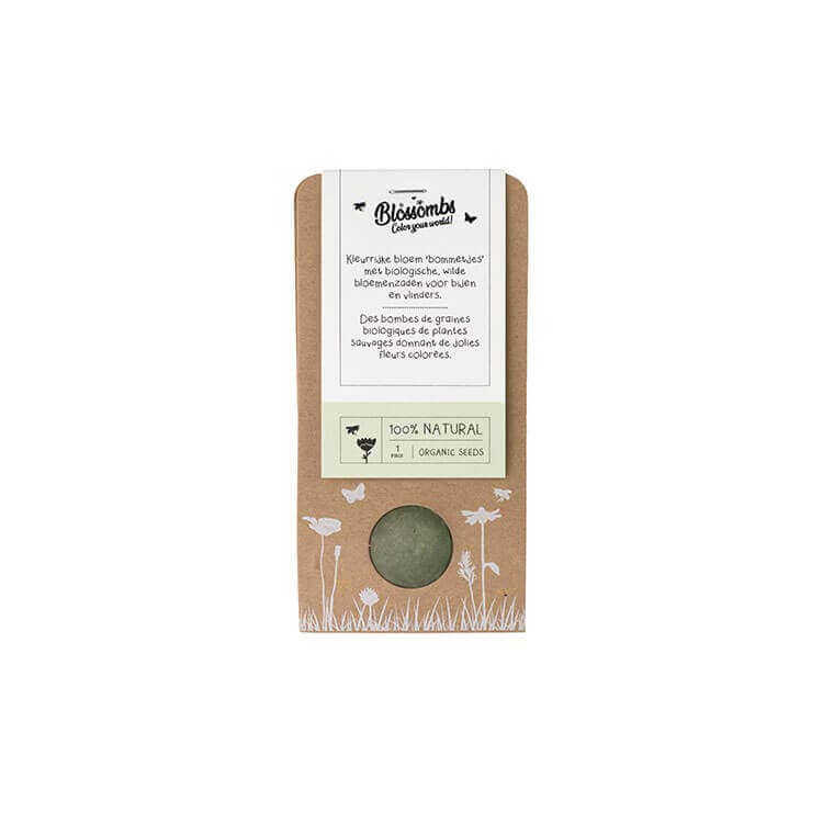 Pollinatörsbomber – Blossombs blomsterbomber (1-, 2- eller 4-pack)