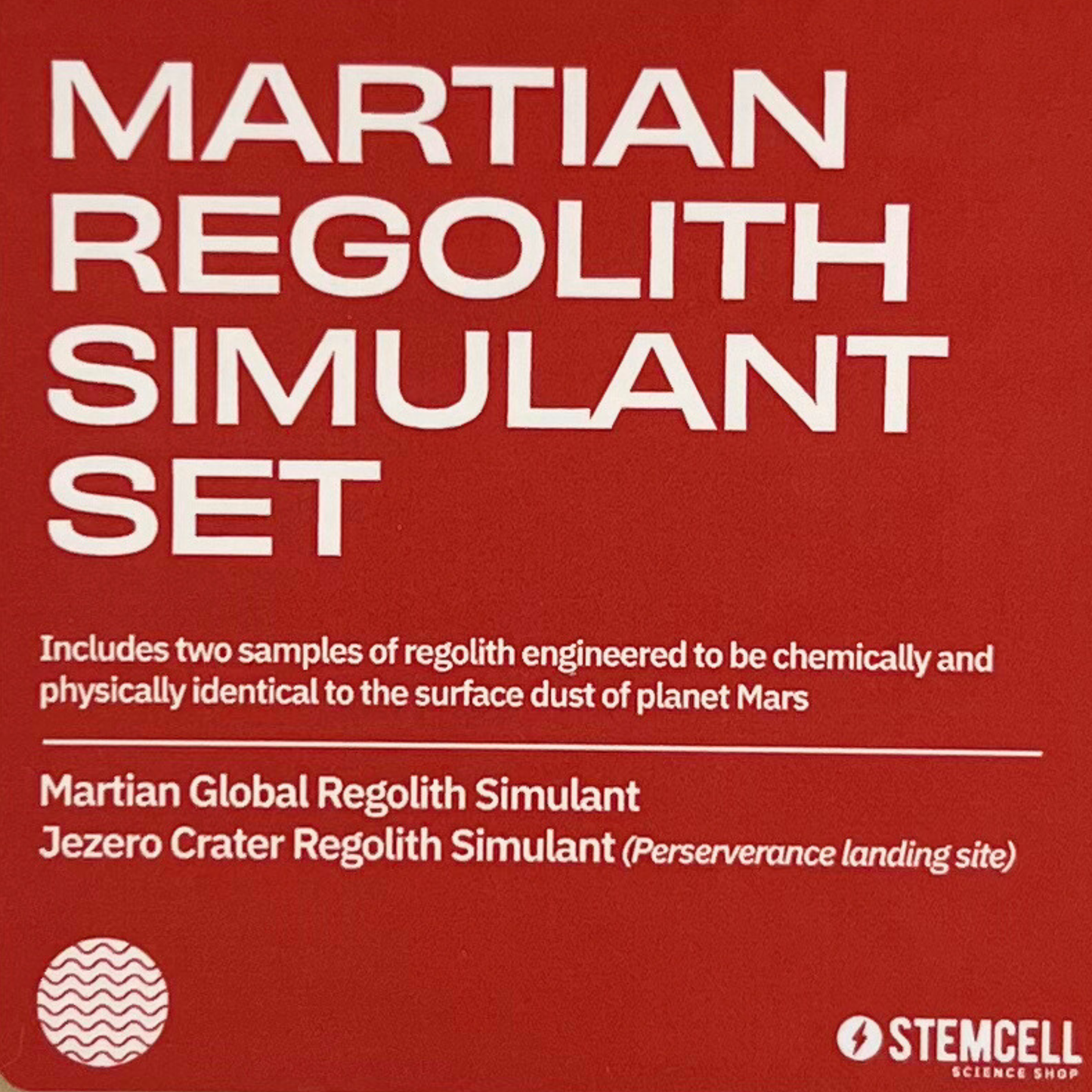 Martian Regolith Simulant Set