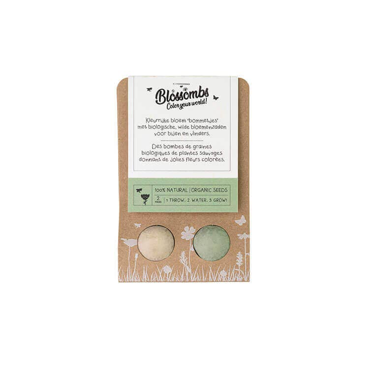 Pollinatörsbomber – Blossombs blomsterbomber (1-, 2- eller 4-pack)